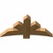Ekena Millwork Davenport Rough Sawn Timber Gable Bracket, Western Red Cedar, 48"W x 24"H x 4"D x 6"F, 12/12 Pitch GBW048X24X0406DAV00RWR - alternate 2